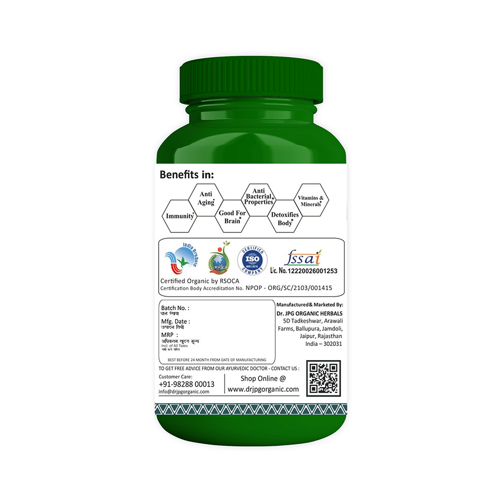 Dr. JPG Organic Moringa Vegetarian Capsule - Image 3