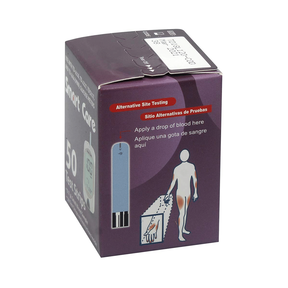 Smart Care Blood Glucose Test Strip (Only Strip) - Image 4