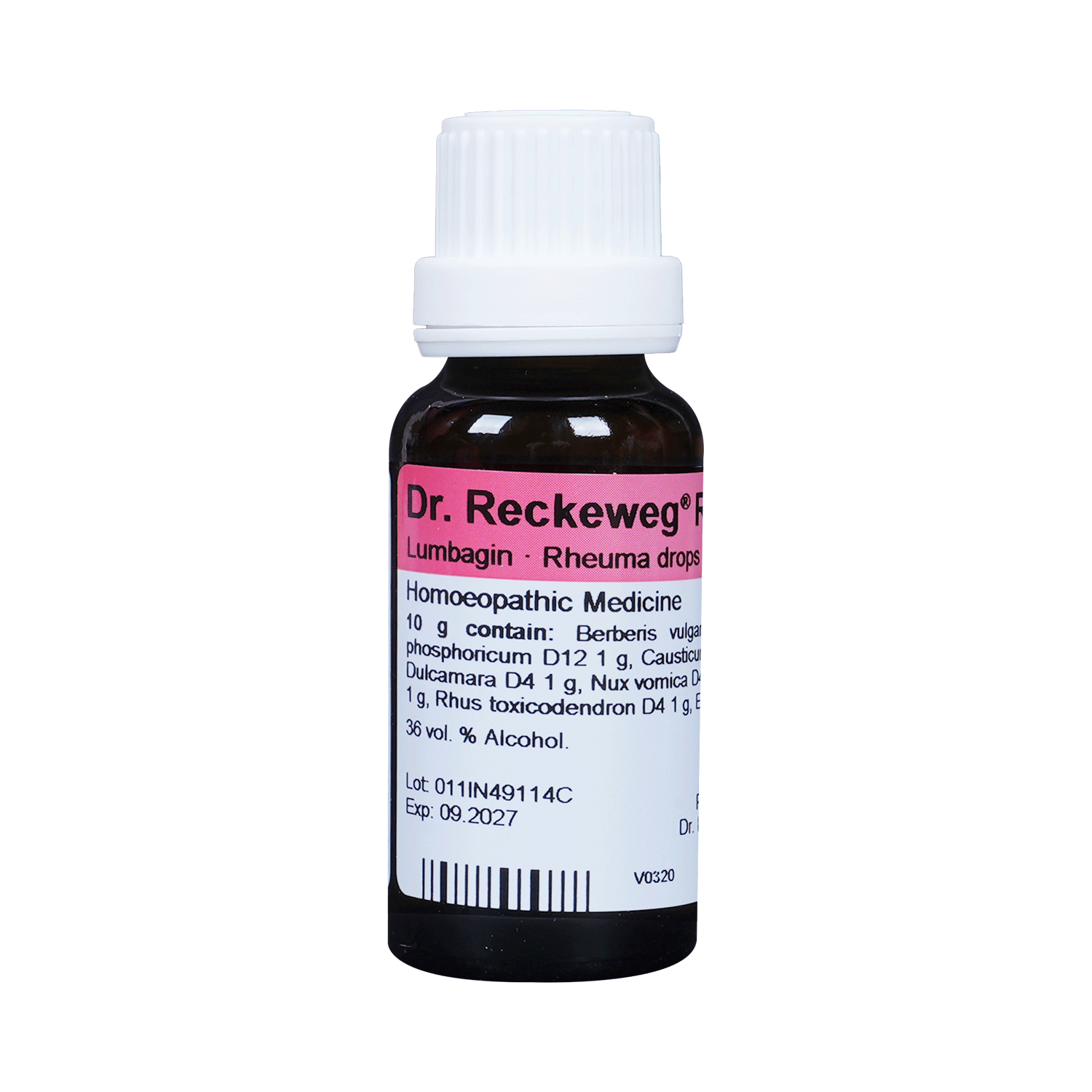 Dr. Reckeweg R11 Rheumatism Drop | For Pain Relief | Effective For Sprains and Strains Drop - Image 1