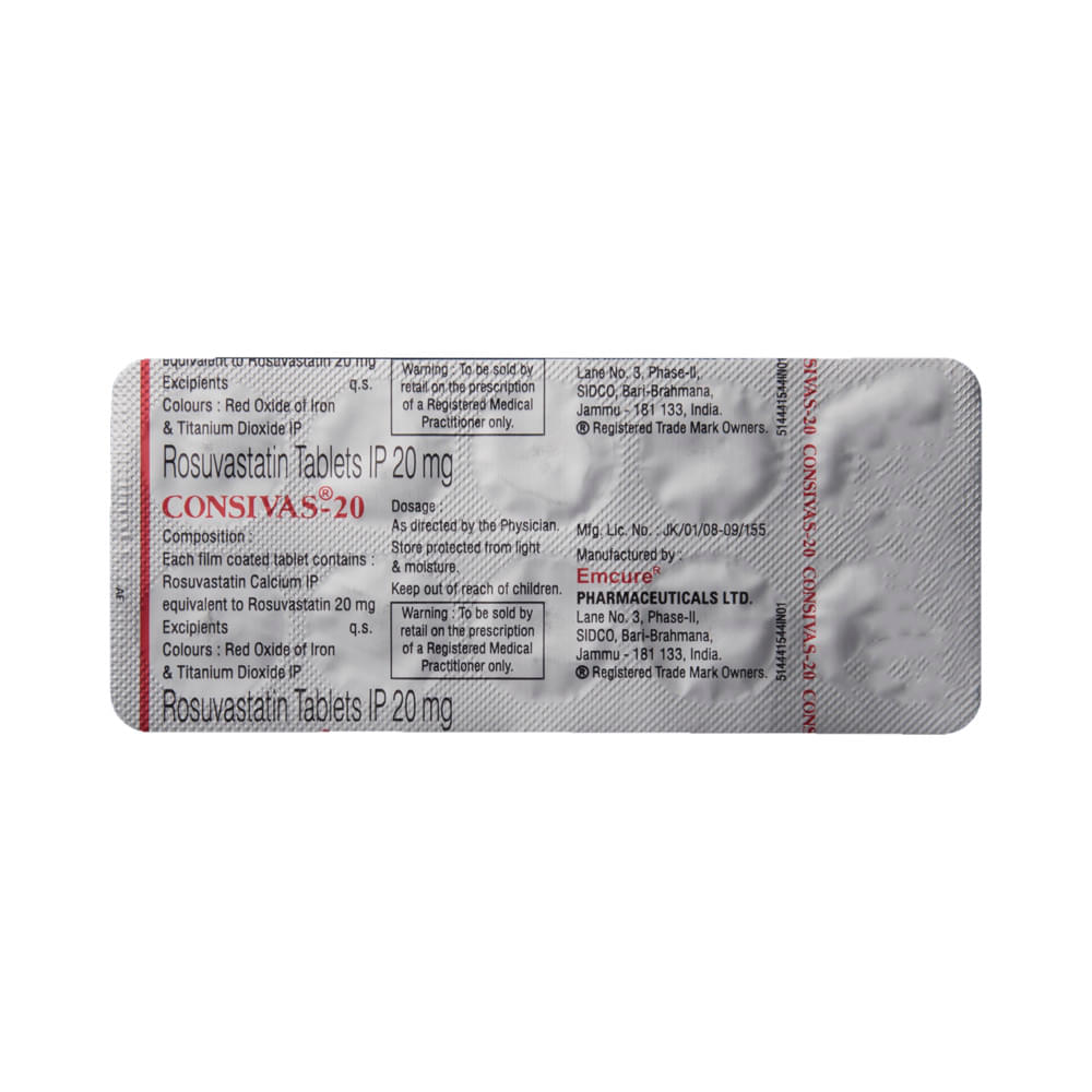 Consivas 20 Tablet - Image 5