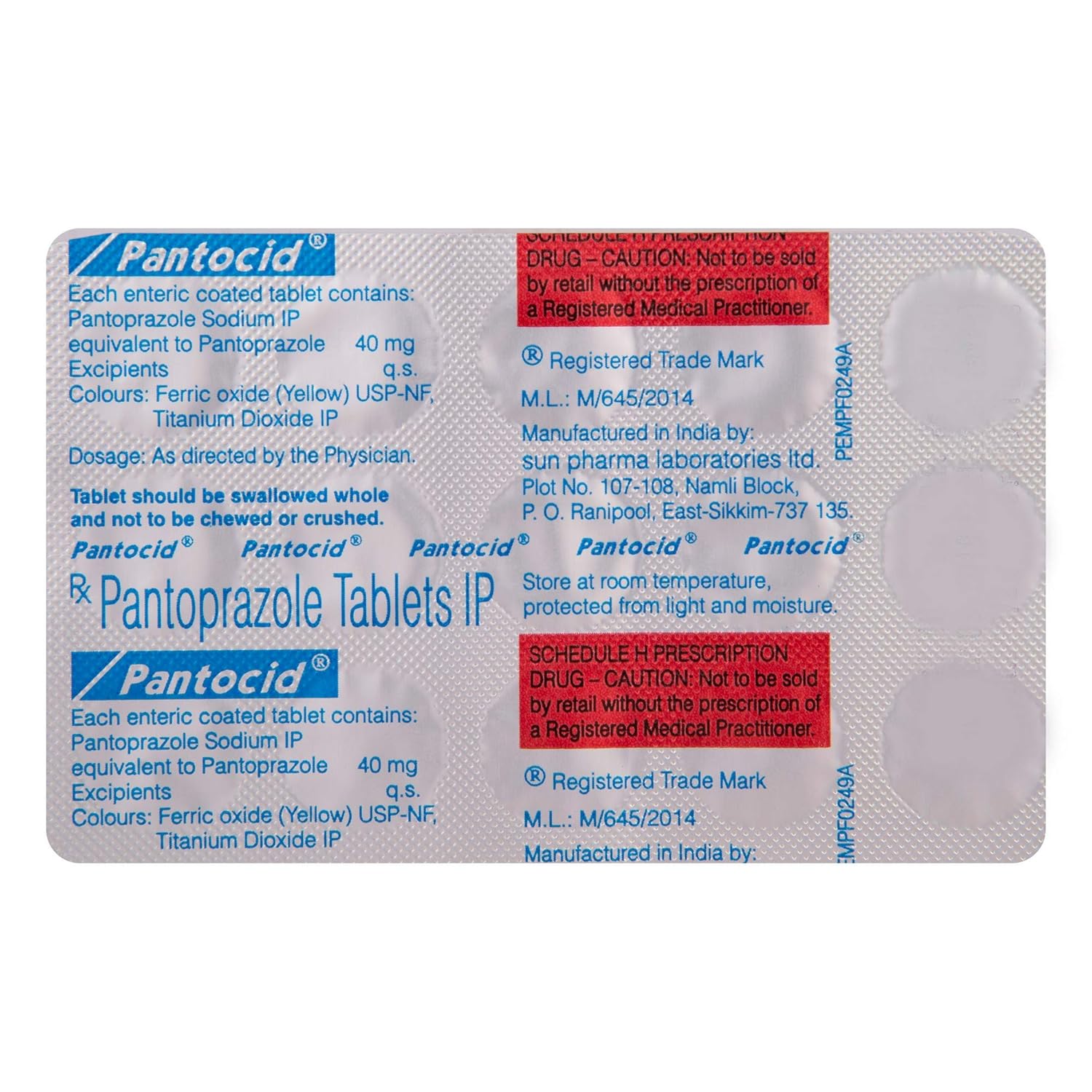 Pantocid 40 Tablet - Image 2