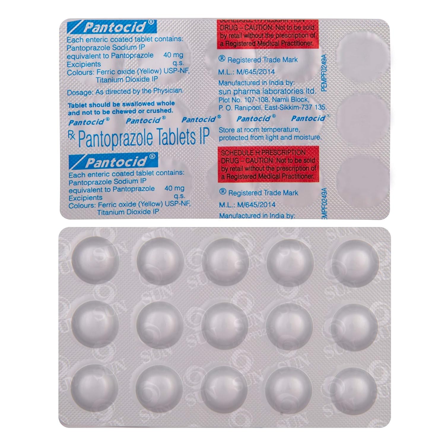 Pantocid 40 Tablet - Image 1