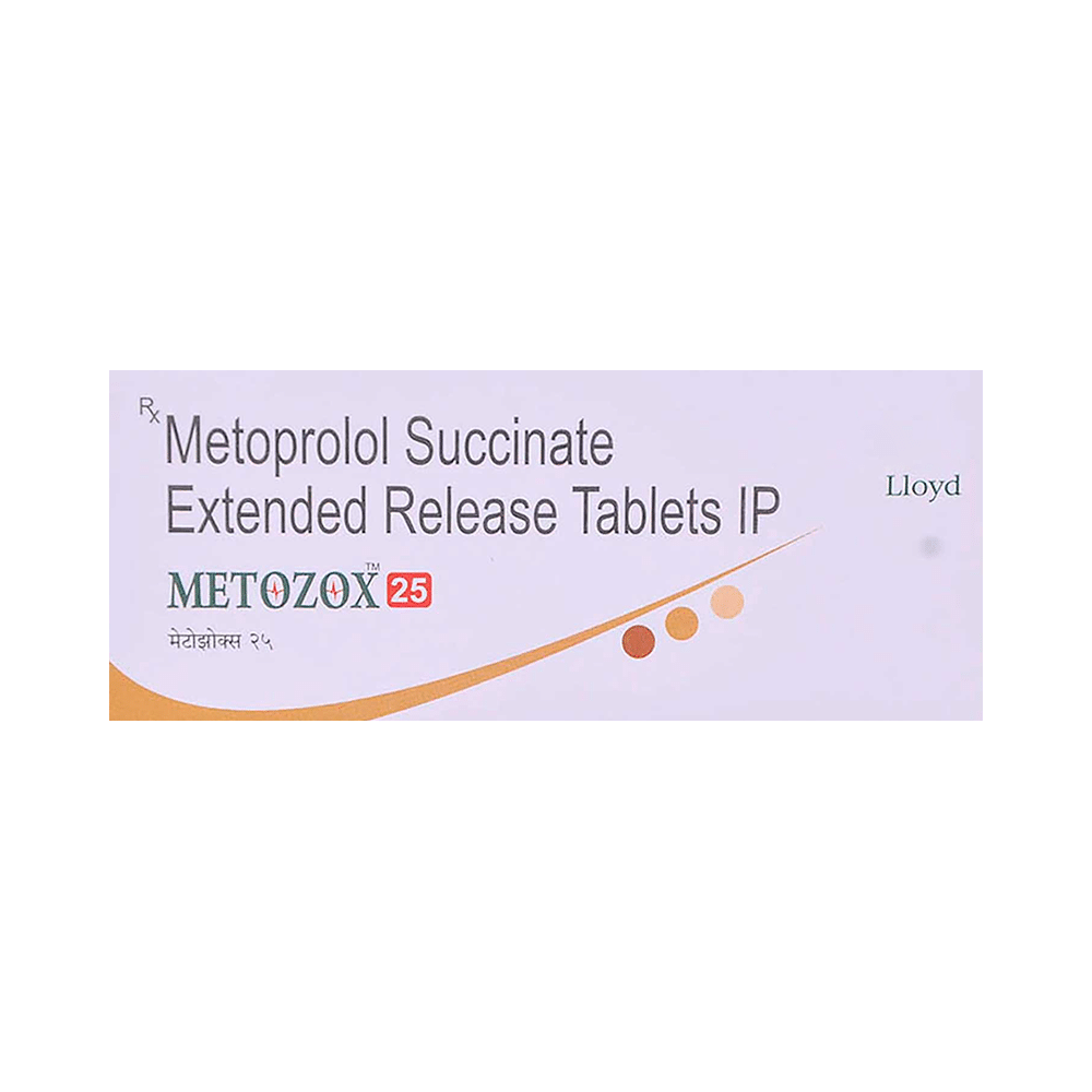 Metozox 25mg Tablet ER - Image 1