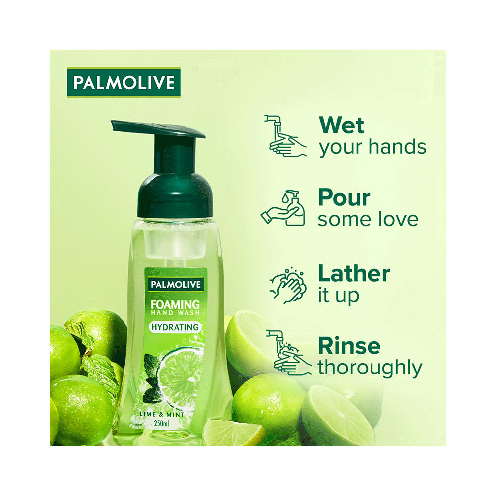 Palmolive Hydrating Lime & Mint Liquid Hand Wash - Image 6