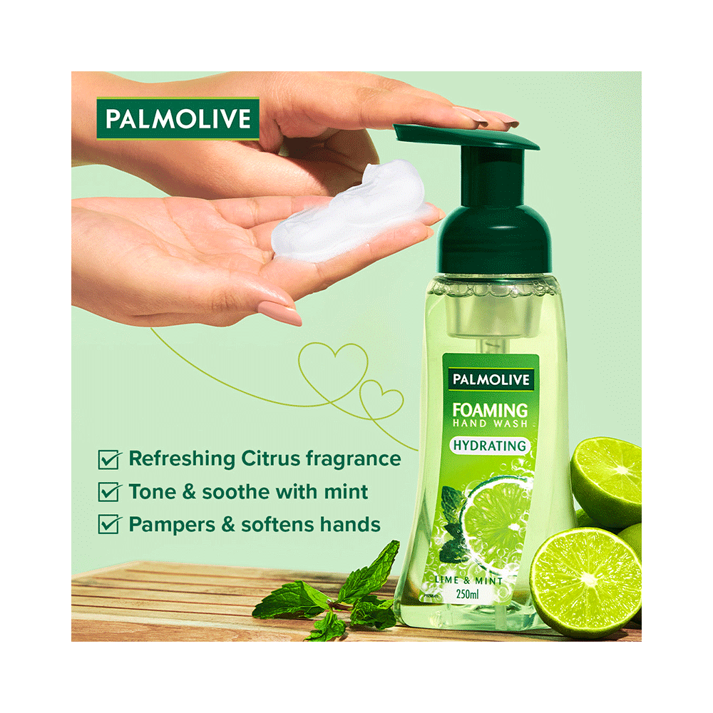 Palmolive Hydrating Lime & Mint Liquid Hand Wash - Image 7
