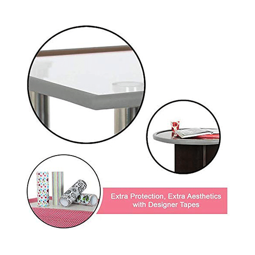 Safe-O-Kid Unique High Density L-Shaped 5mtr Long 1 Edge Guard Strip with 4 Corners Grey - Image 5