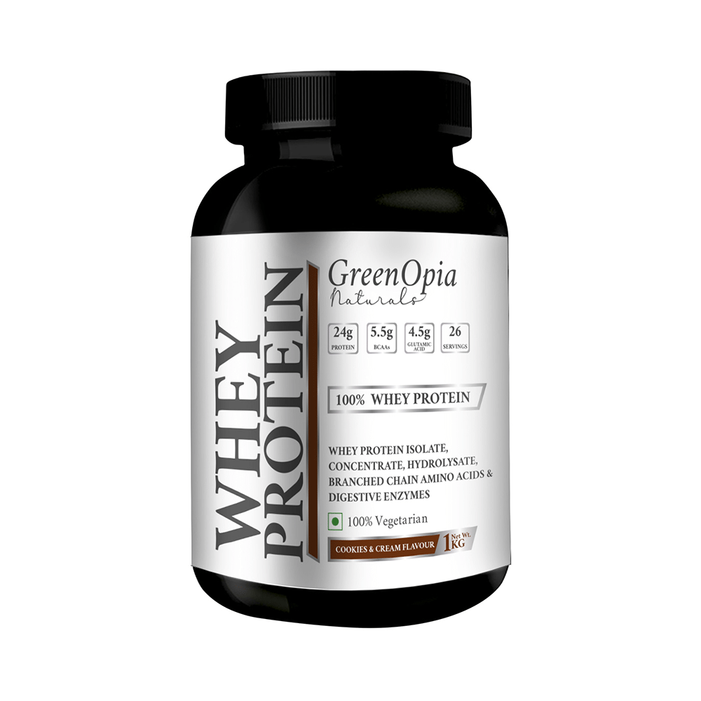 GreenOpia Naturals 100% Whey Protein Chocolate - Image 1