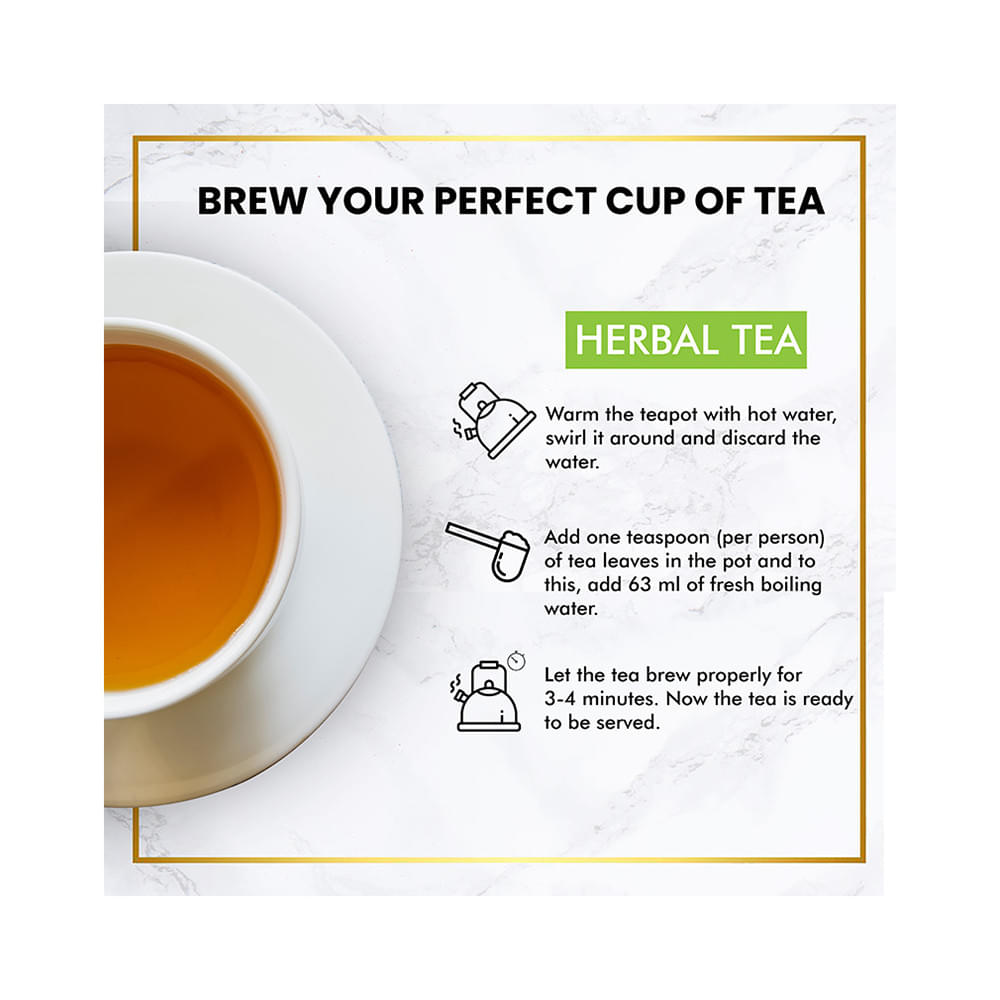 Moksa Samadhan Chamomile Flowers Biodegradable Pyramid Tea Bag - Image 4