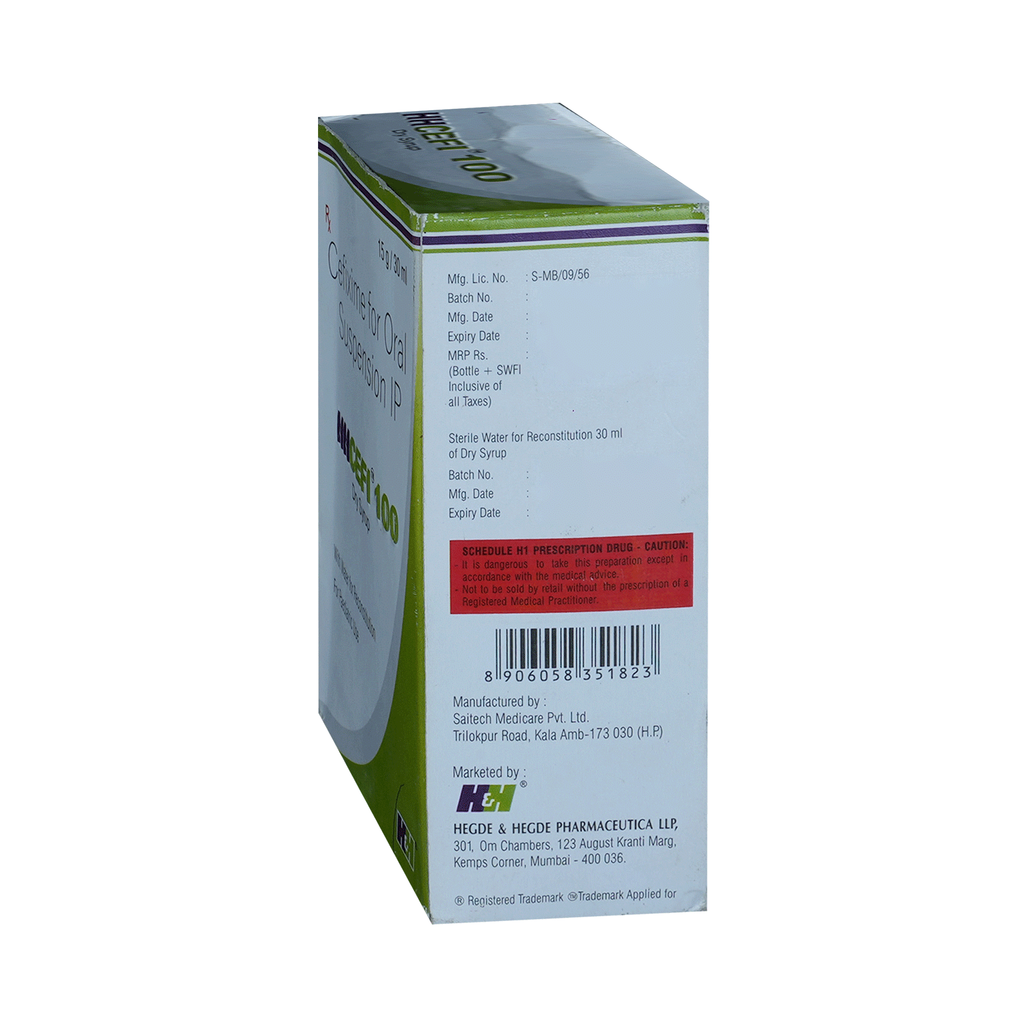 Hhcefi 100 Dry Syrup - Image 3