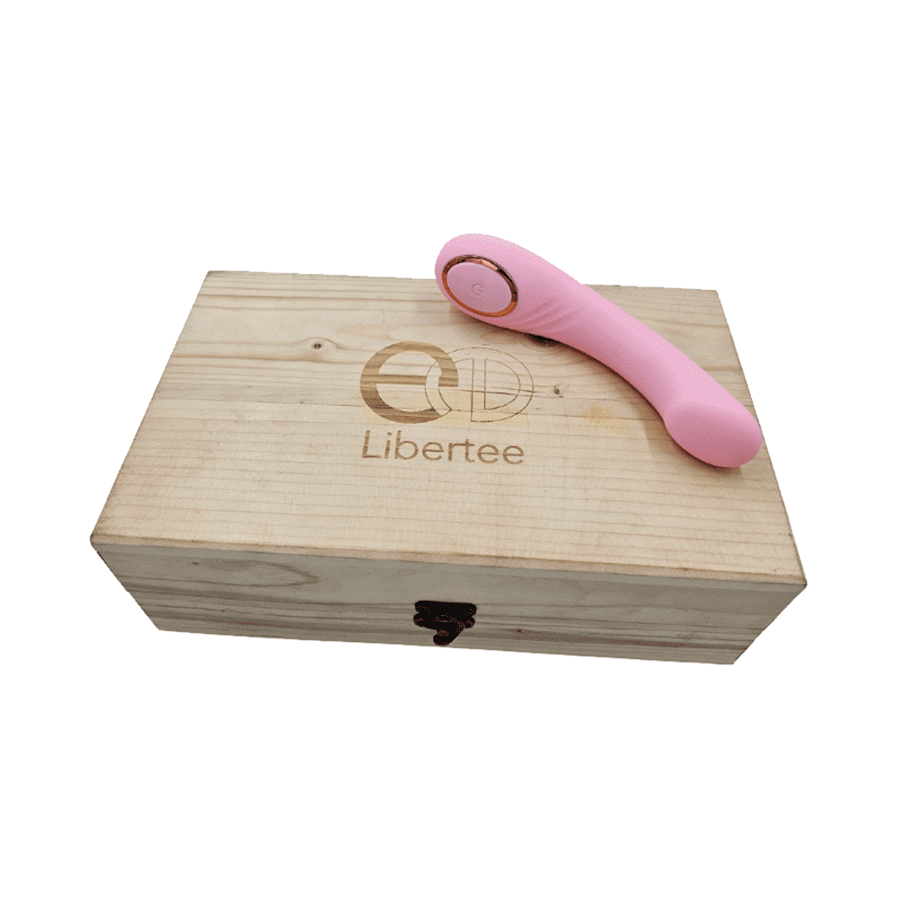 Libertee  Luna Curved Personal  Massager Rose - Image 6