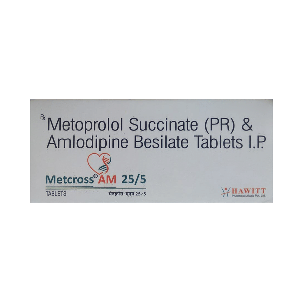 Metcross AM 25/5 Tablet PR - Image 1