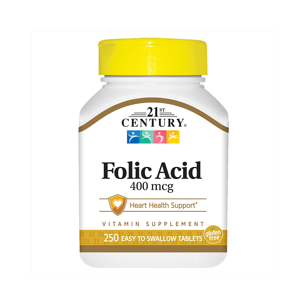 21st Century Folic Acid 400mcg Tablet - Image 1
