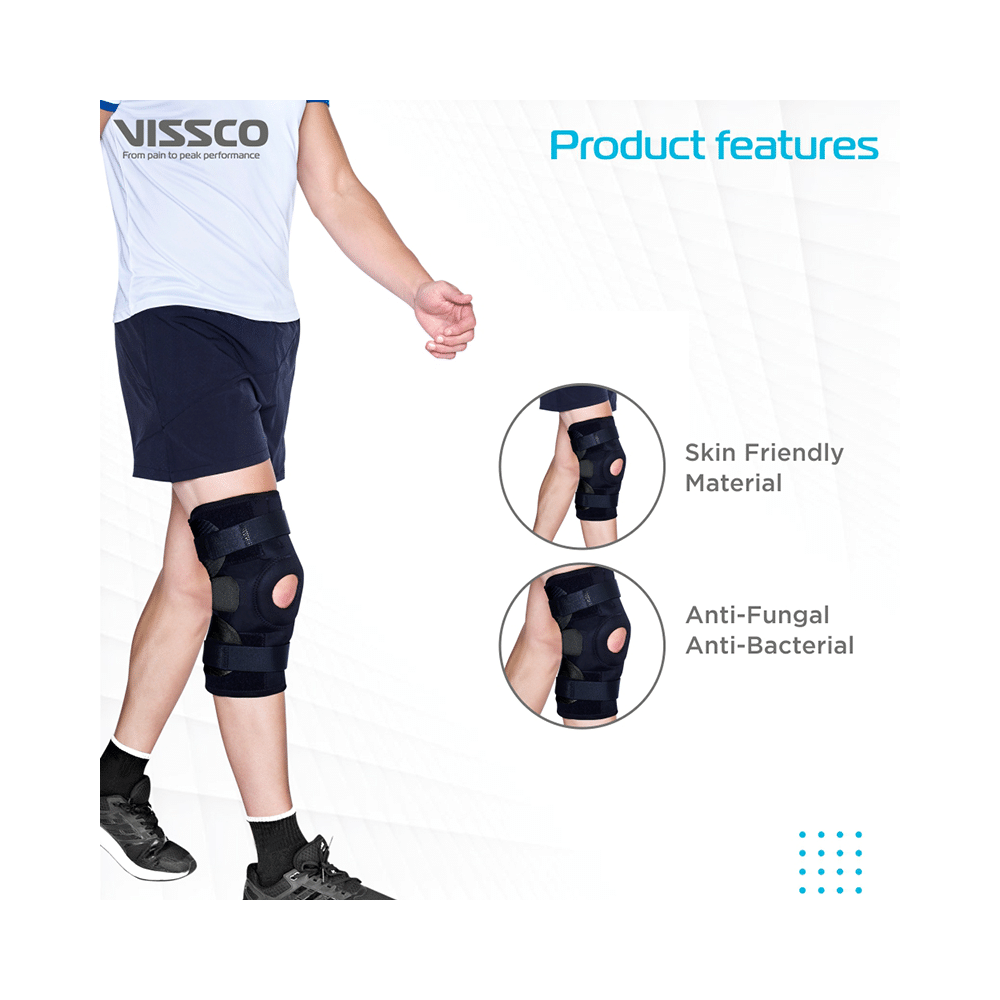 Vissco Core 0733 Functional Knee Support Small Black - Image 4
