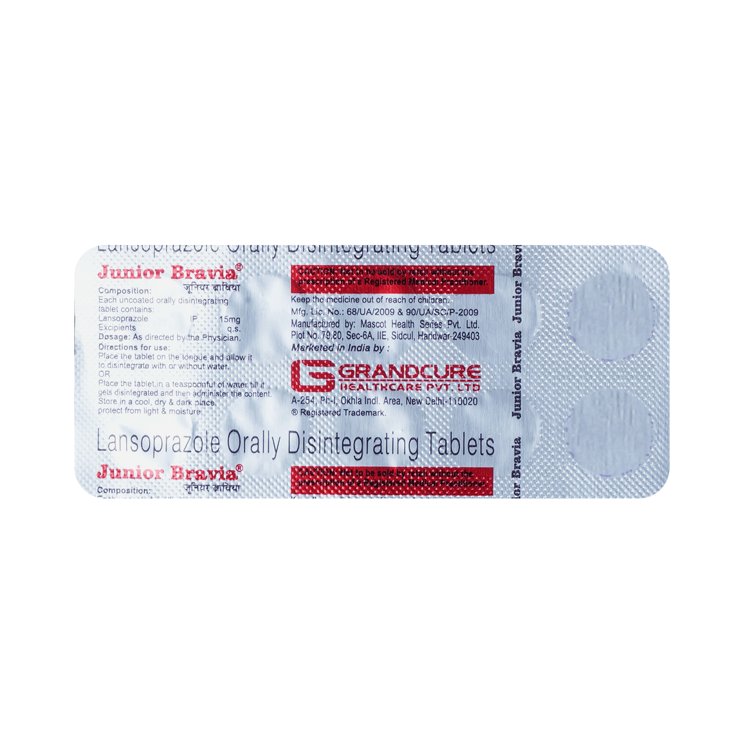 Junior Bravia 20mg Tablet - Image 3