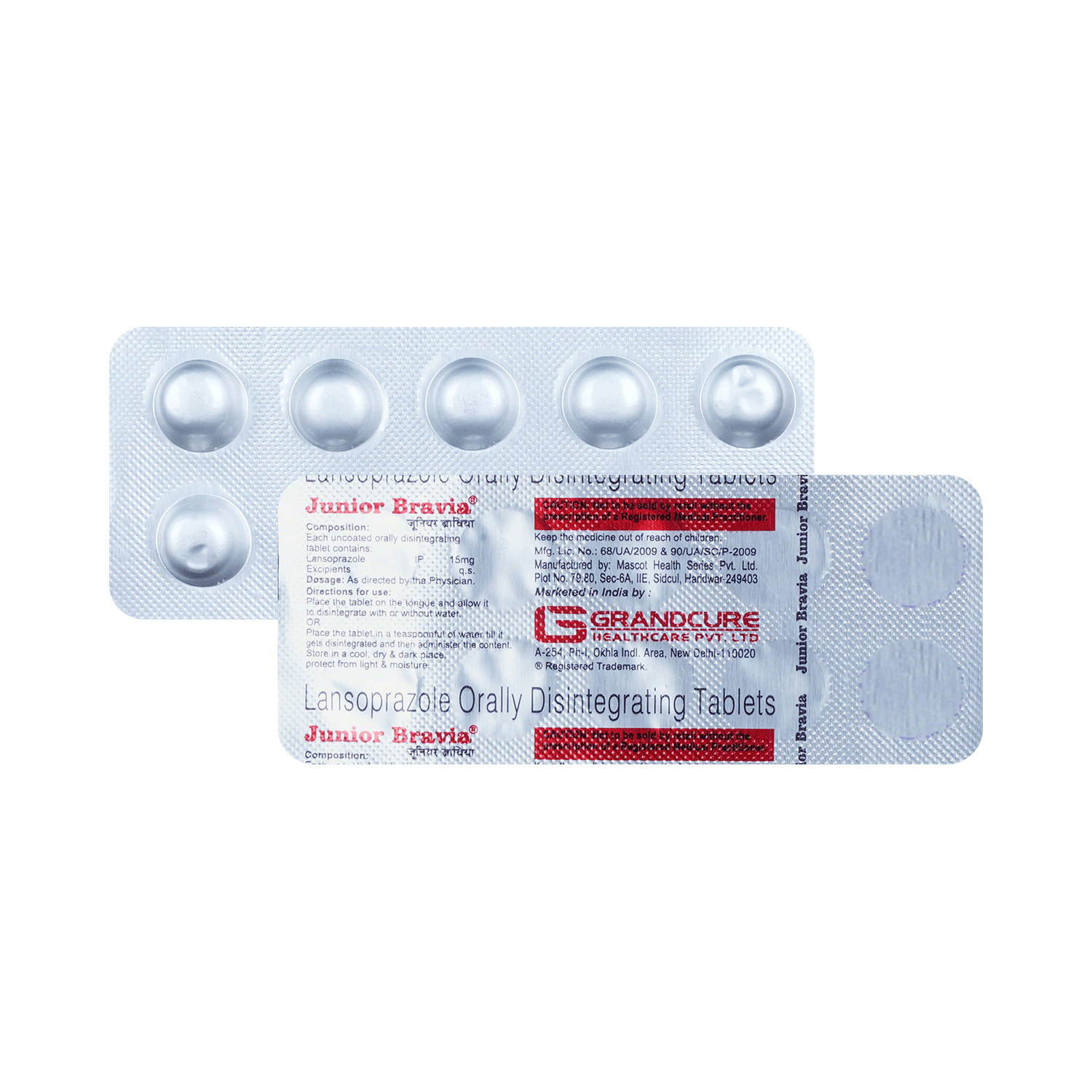 Junior Bravia 20mg Tablet - Image 1