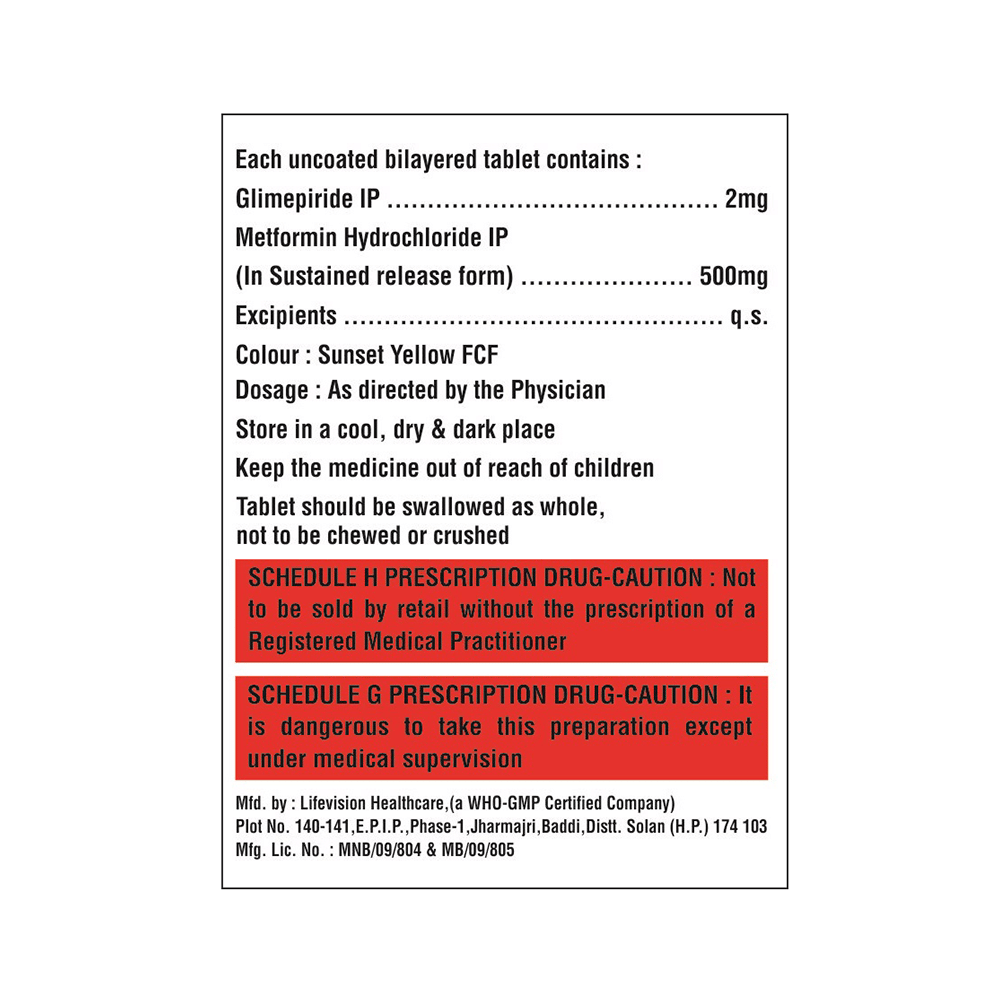 Synoglim-M2 Tablet SR - Image 2