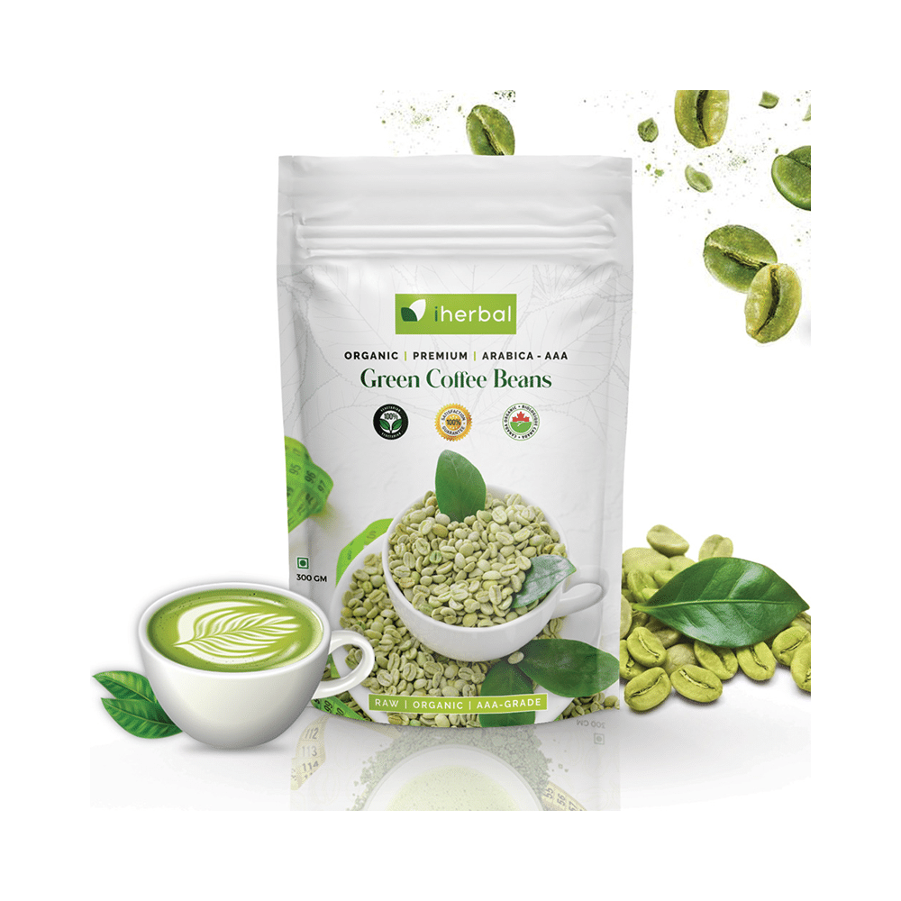 Iherbal Arabica-AAA Green Coffee Beans - Image 1