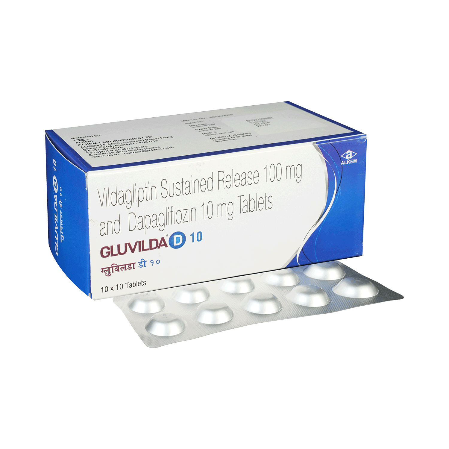 Gluvilda D 10mg/100mg Tablet - Image 1