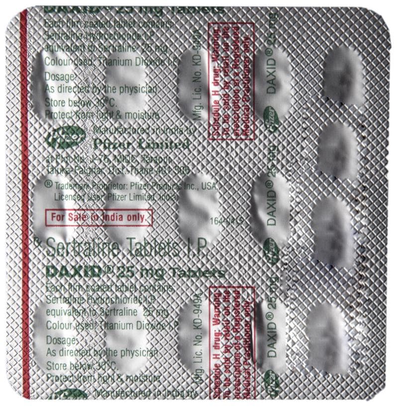 Daxid 25 Tablet - Image 1