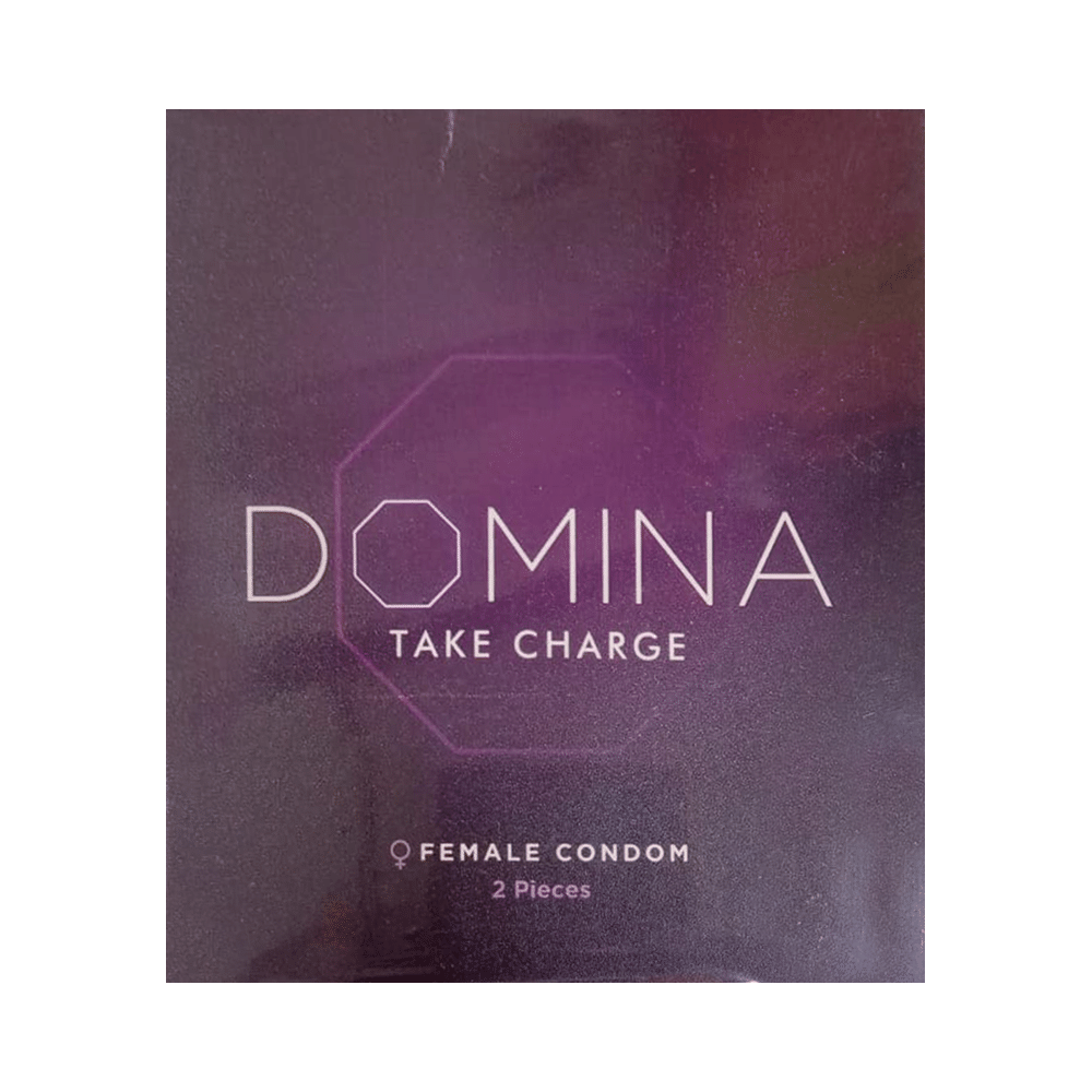 Pee Safe Domina Take Charge Female Condom (2 Each) with Disposable Bags - Image 1