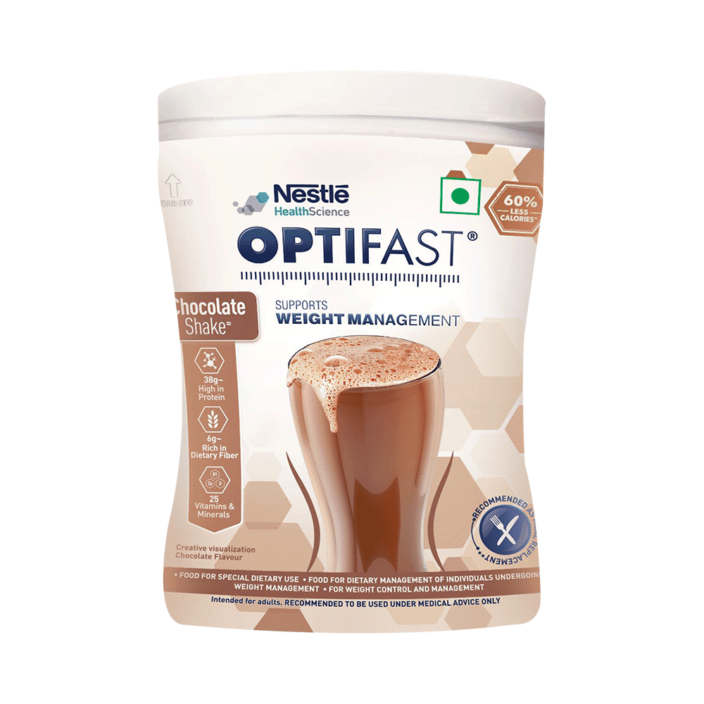 Nestle Optifast with Protein, Fibre, Vitamins & Minerals for Weight Management | Flavour Chocolate - Image 1