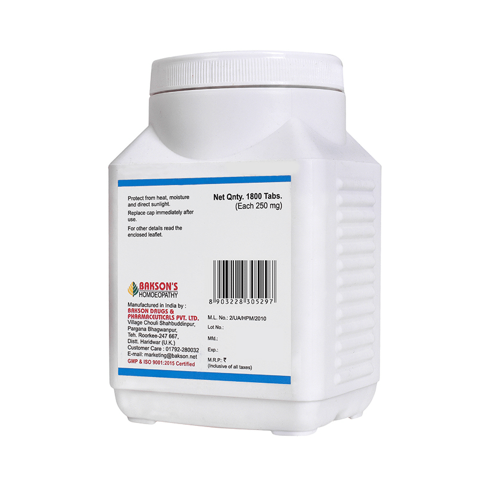 Bakson's Homeopathy Selenium Trituration Tablet 3X - Image 2