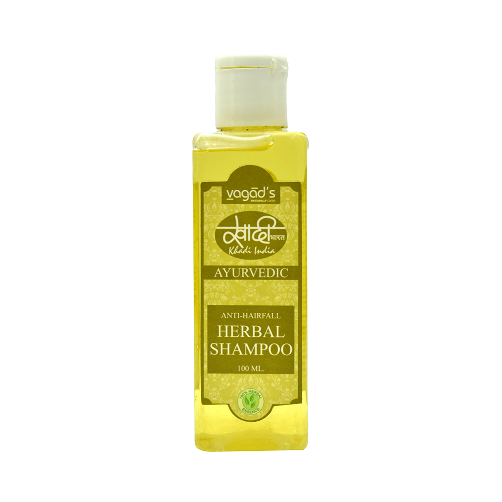 Vagad's Khadi India Ayurvedic Herbal Shampoo Anti Hairfall - Image 1
