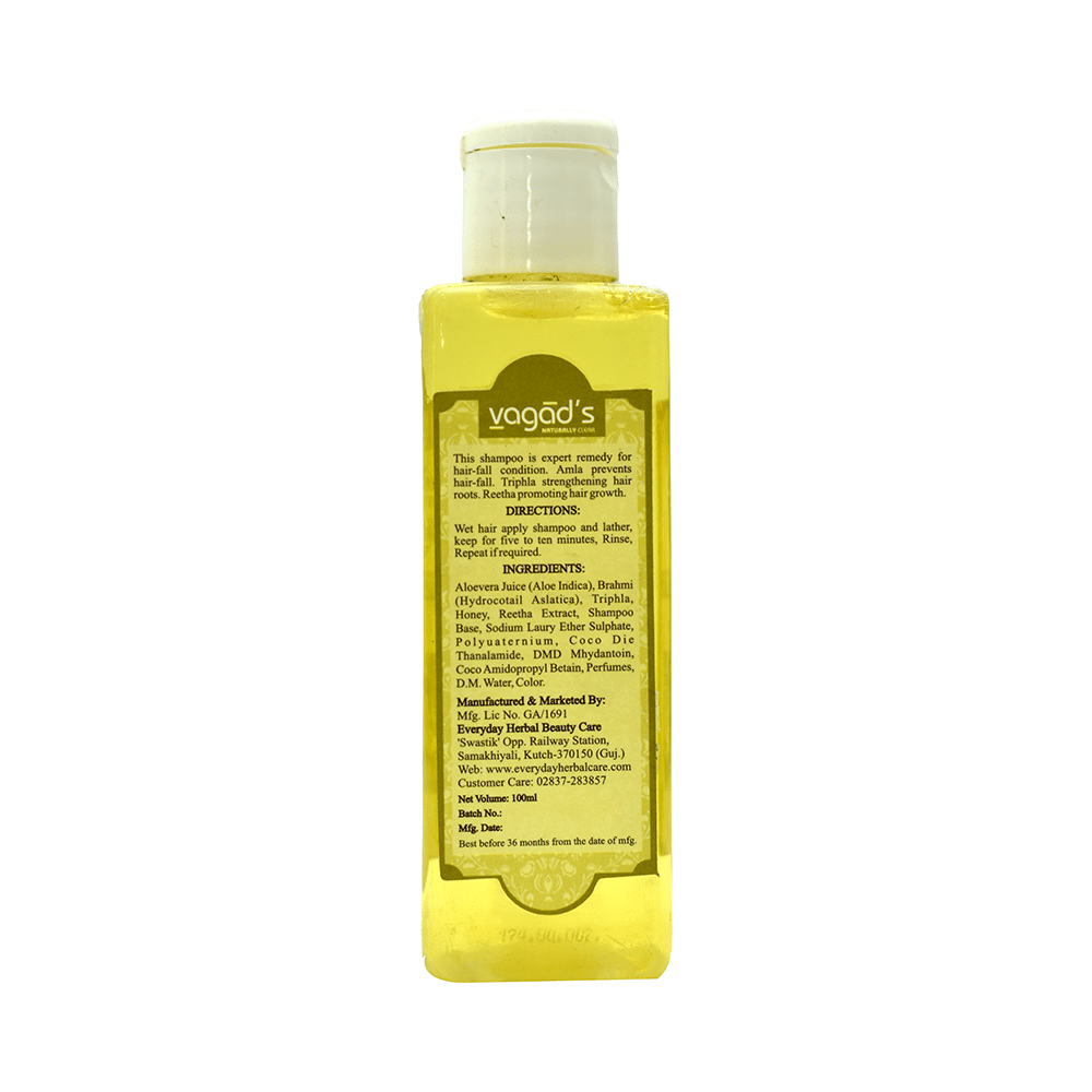 Vagad's Khadi India Ayurvedic Herbal Shampoo Anti Hairfall - Image 2