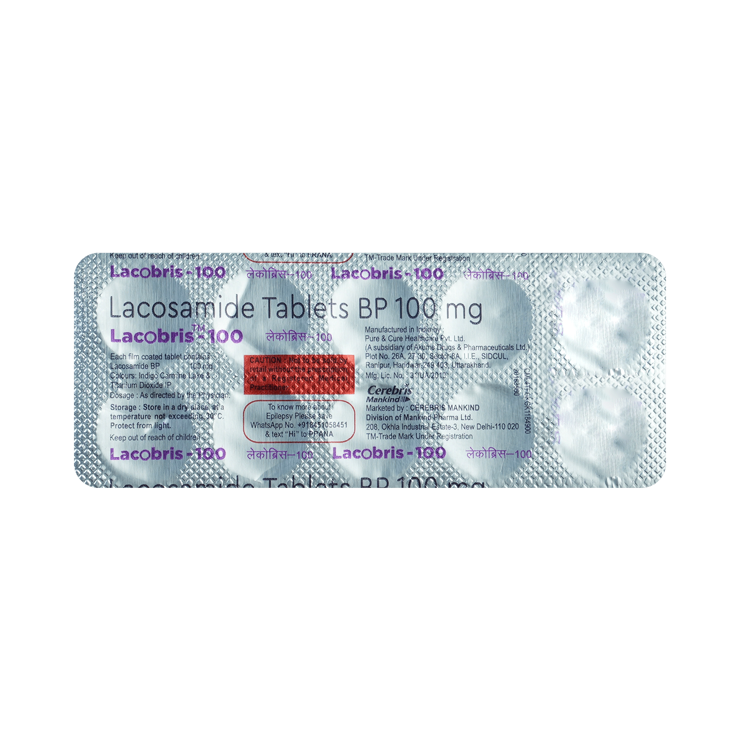 Lacobris 100mg Tablet - Image 3