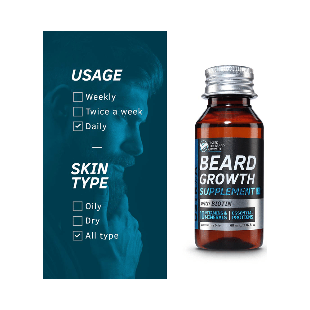 Ustraa Beard Growth Supplement - Image 7