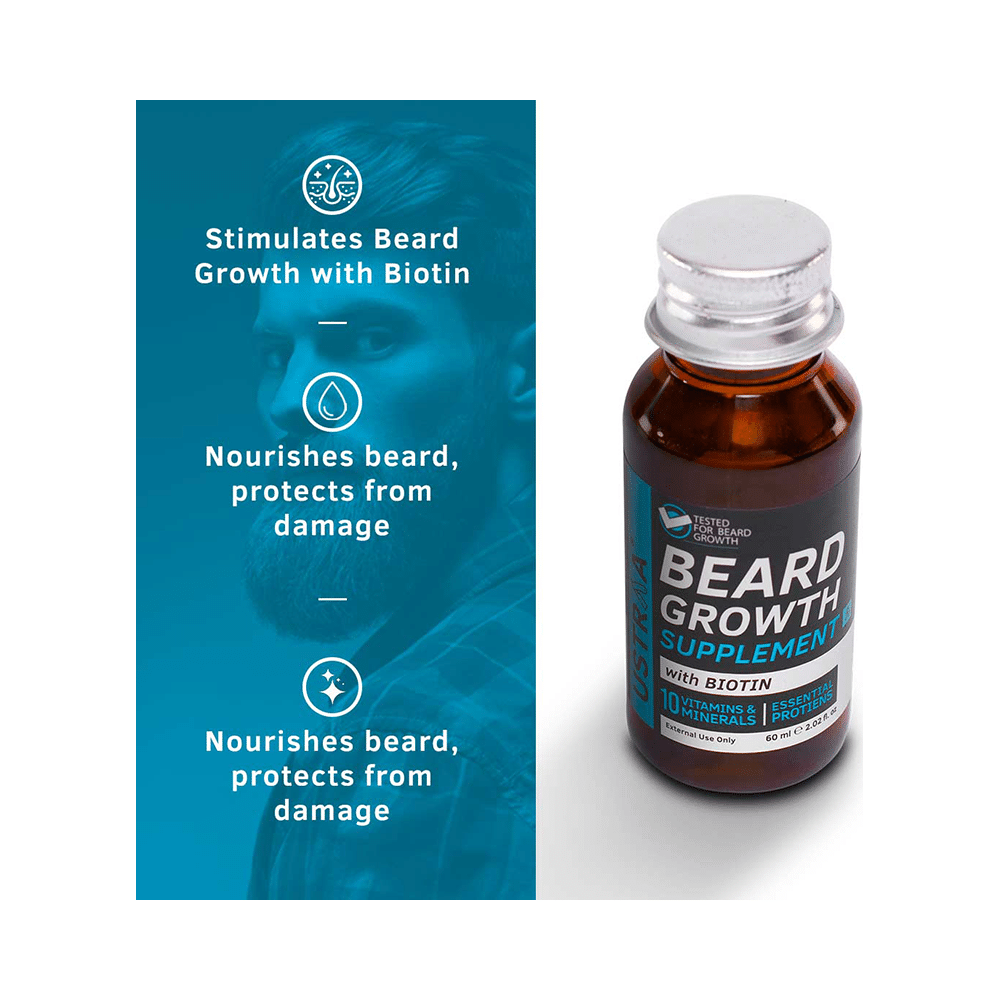 Ustraa Beard Growth Supplement - Image 4