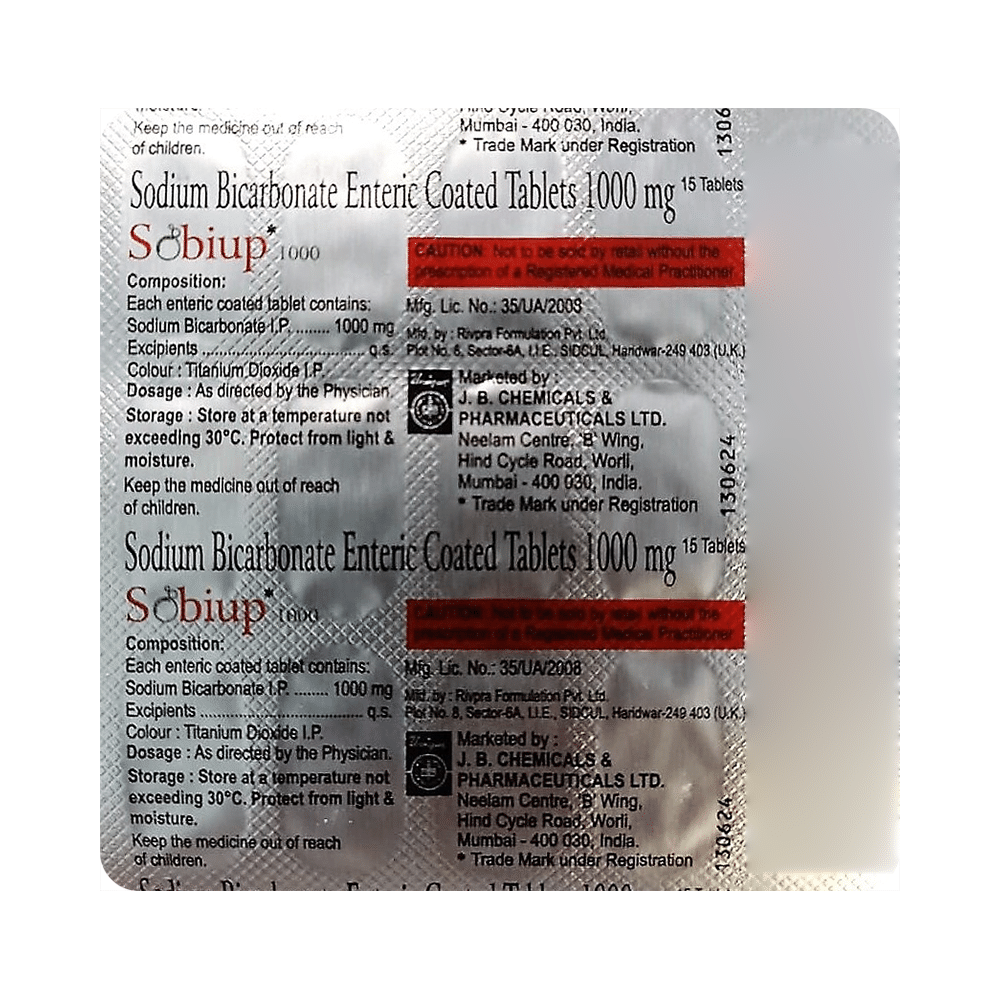 Sobiup 1000 Tablet - Image 3