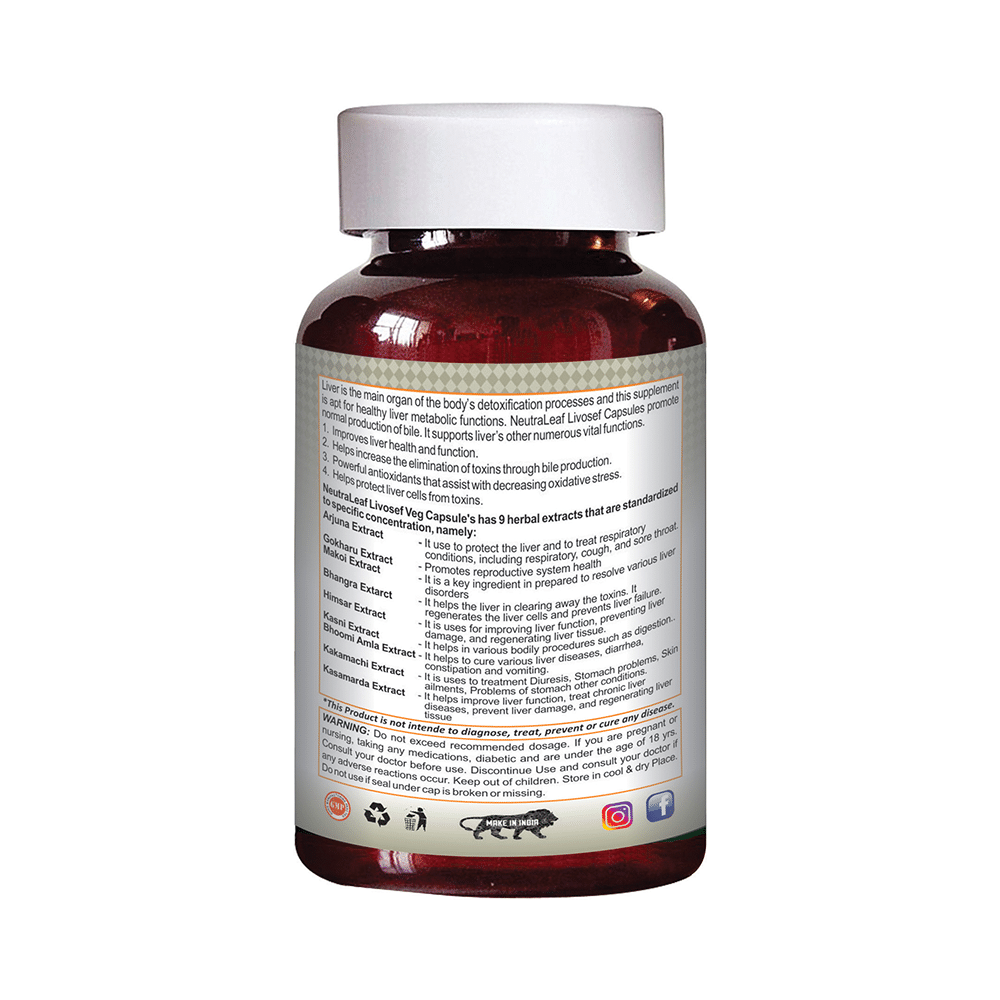 NeutraLeaf Livosef 500mg Capsule - Image 2