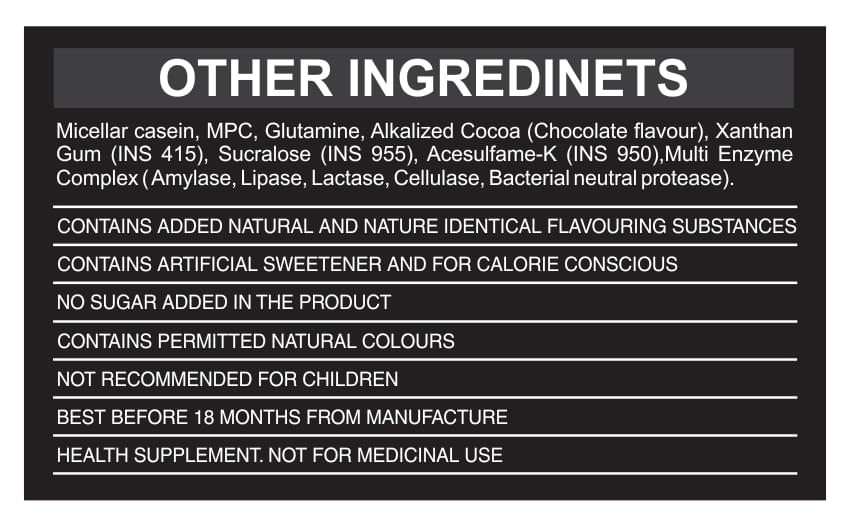 Corebolics Micellar Casein Chocolate Milkshake - Image 5