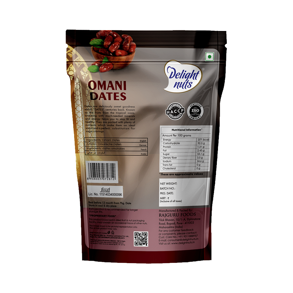 Delight Nuts  Omani Dates | Premium Quality (200gm Each) - Image 2