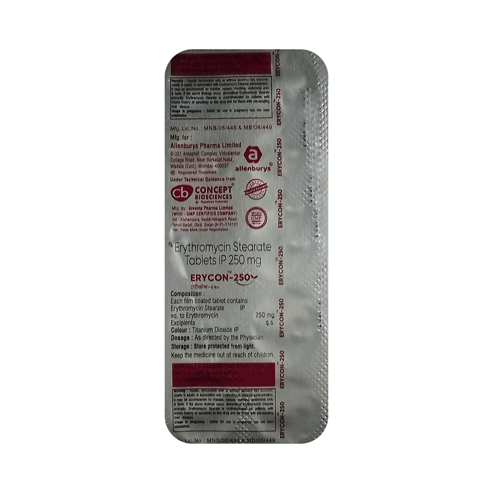 Erycon 250 Tablet - Image 4