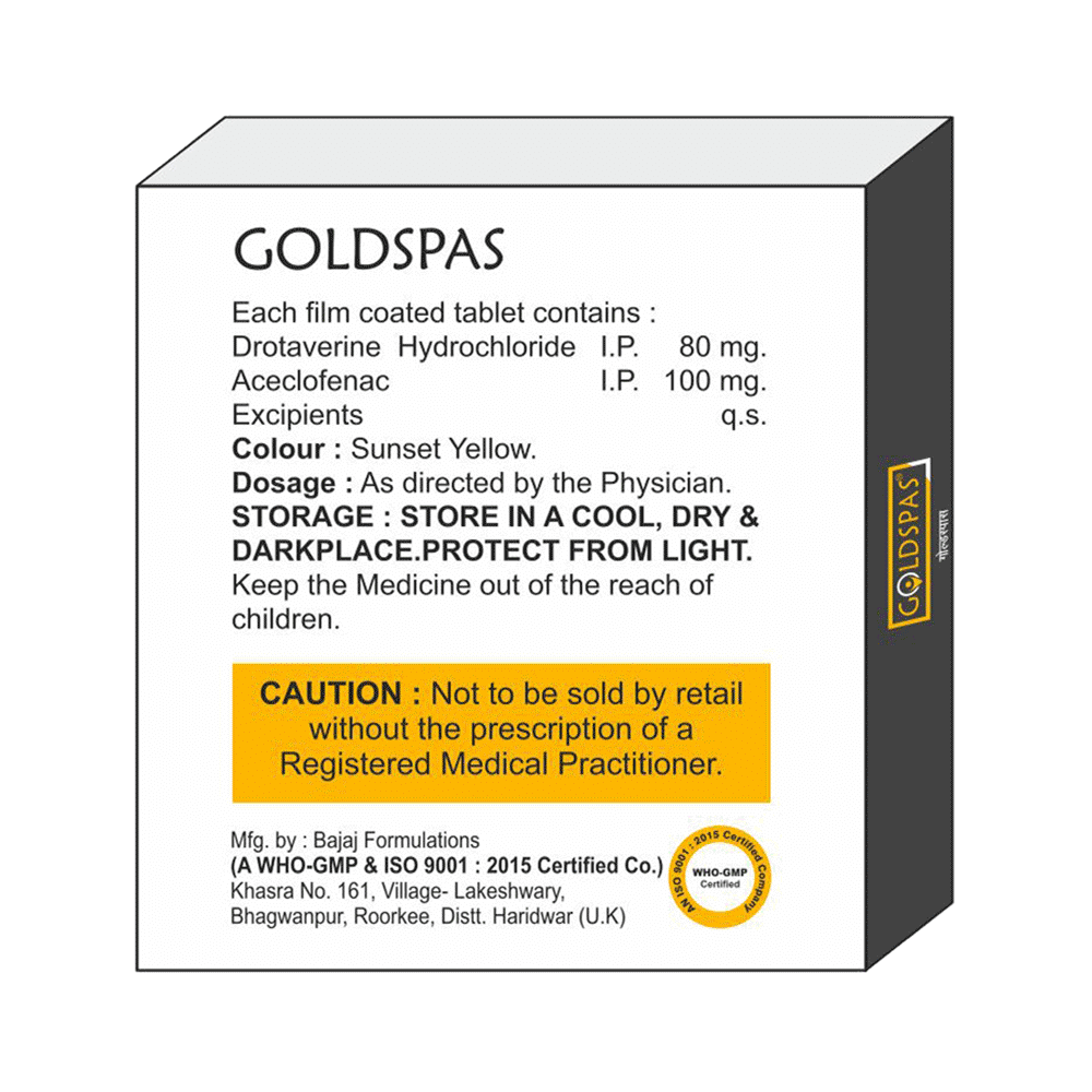 Goldspas Tablet - Image 2