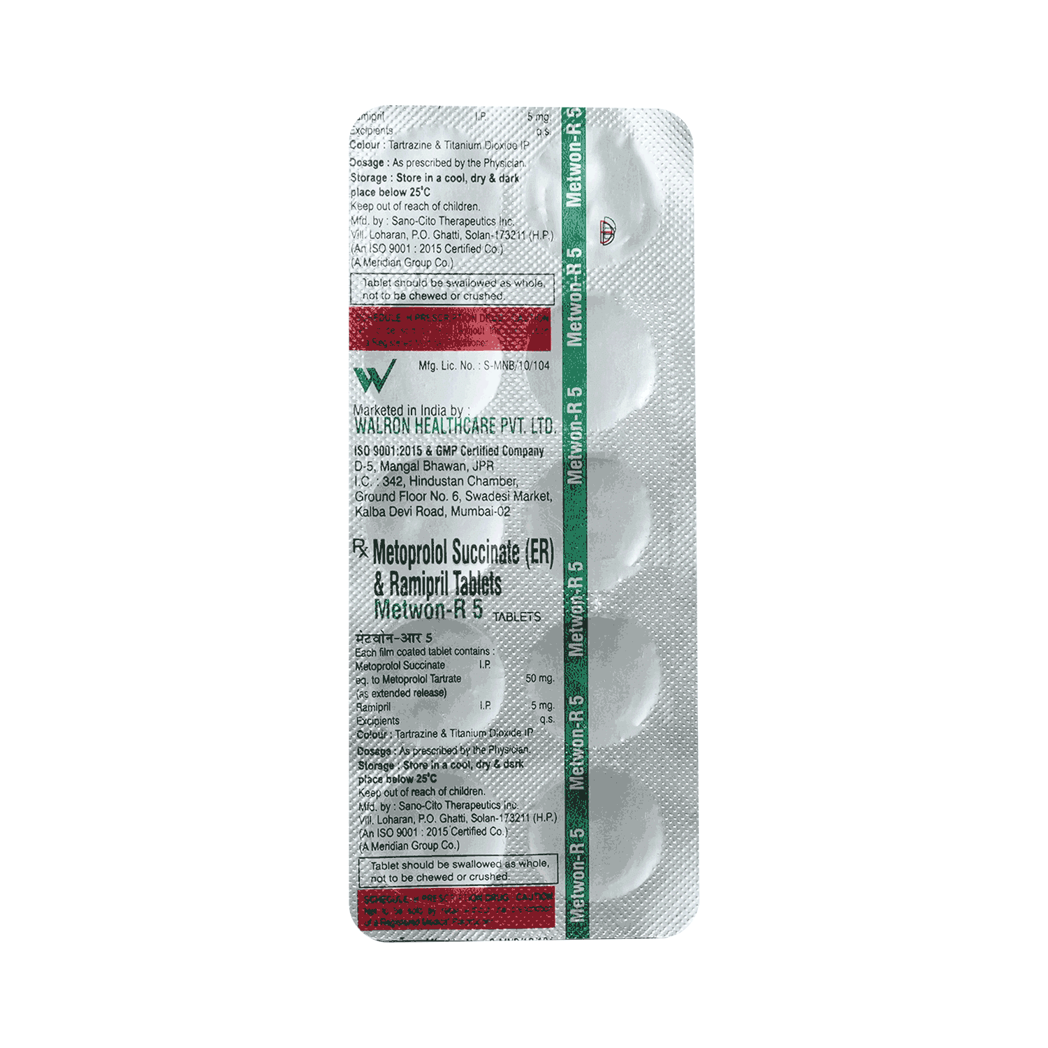 Metwon-R 5 Tablet ER - Image 3
