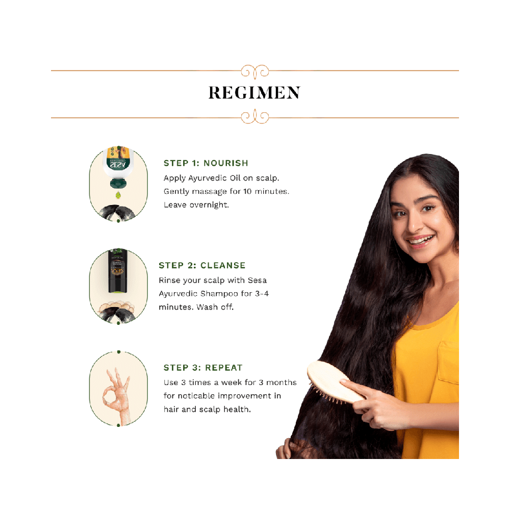 Sesa Ayurvedic Hair Oil | Reduces Hair Fall & Supports Hair Growth - Image 5