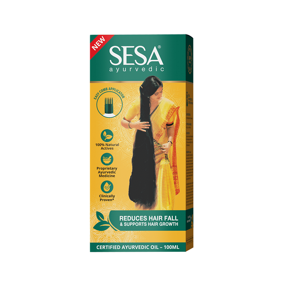 Sesa Ayurvedic Hair Oil | Reduces Hair Fall & Supports Hair Growth