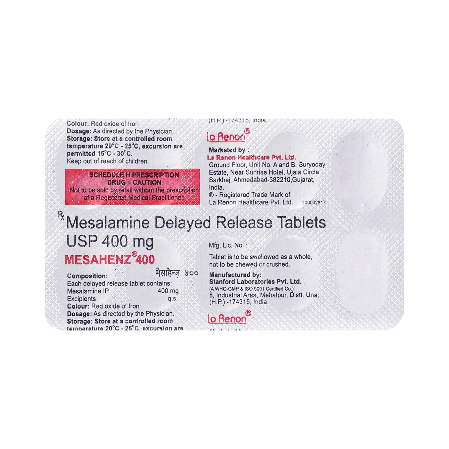 Mesahenz 400 Tablet DR - Image 6