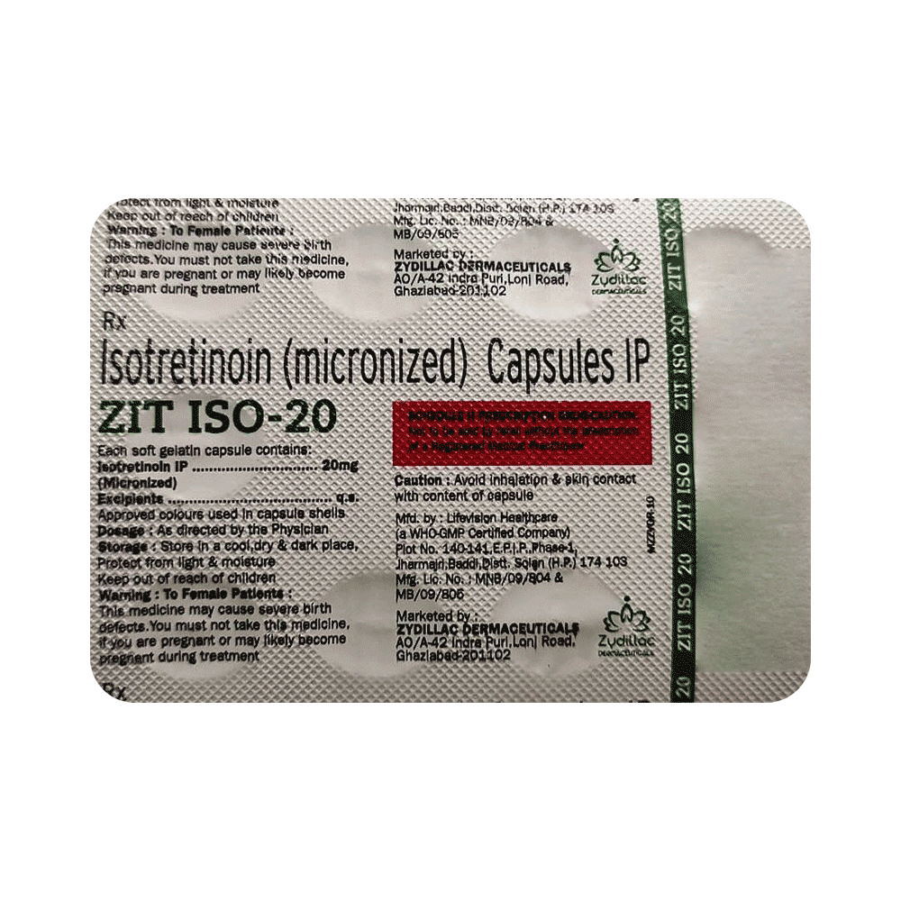Zit Iso 20 Capsule - Image 1