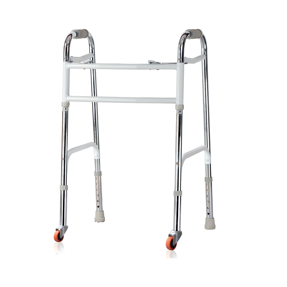 Tynor L 29 Walker Invalid's HD with Front Wheels Silver Universal - Image 1