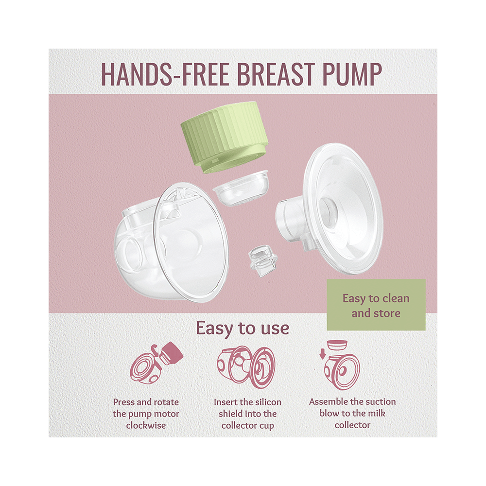 HealthSense BP 501 Wearable Electric Breast Pump - Image 9