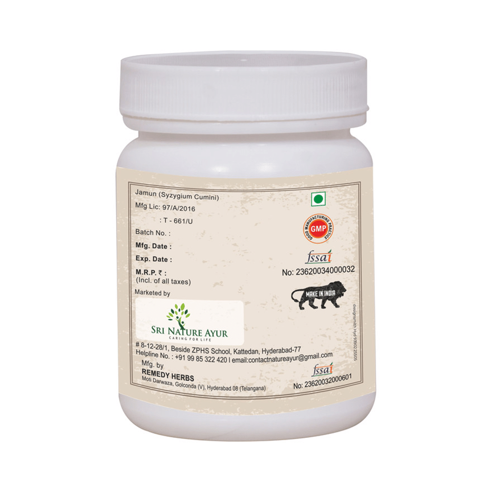 Sri Nature Ayur Jamun Powder - Image 3
