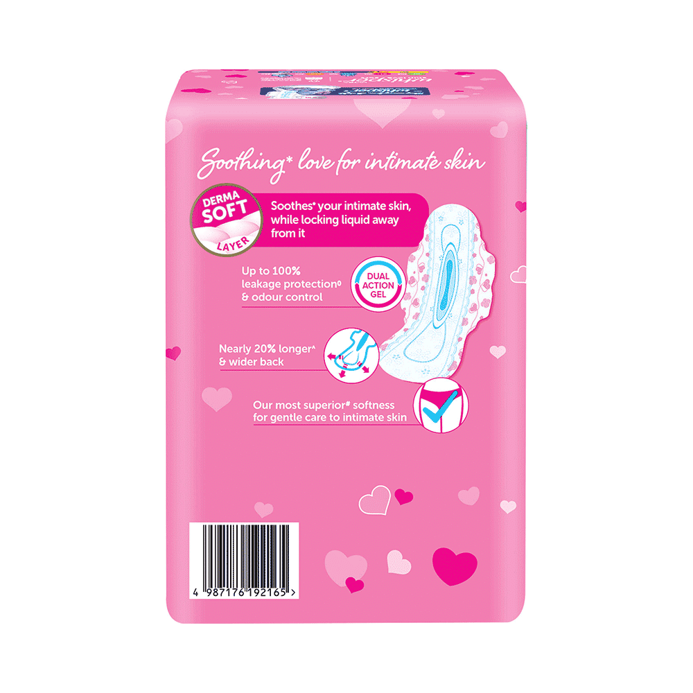 Combo Pack of Whisper Ultra Soft Sanitary Pads XL (50 Each) & Whisper Bindazzz Nights Koala Soft Pads XXXL+ (8 Each) - Image 3