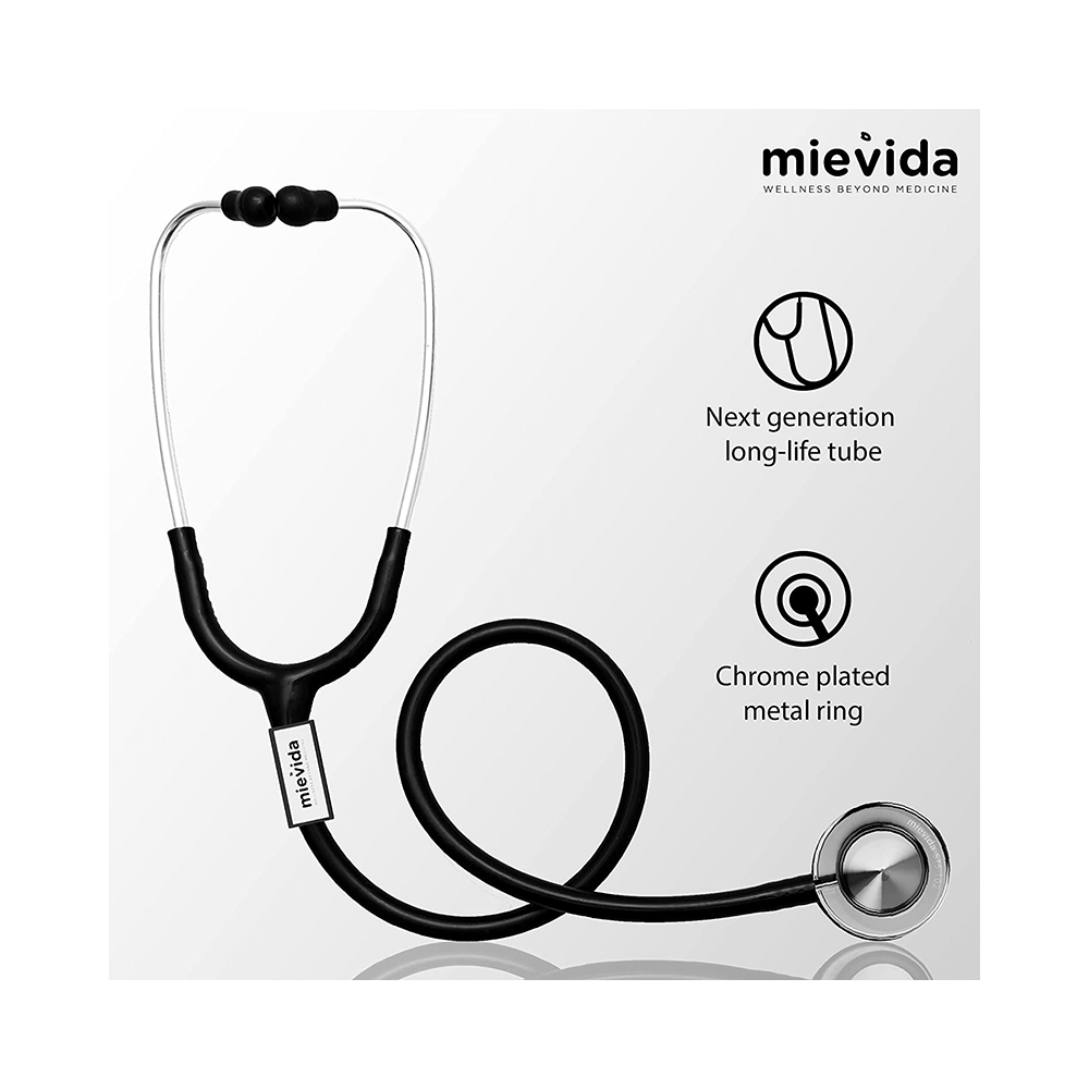 Mievida STS 102 Cardiology Stethoscope Black - Image 5