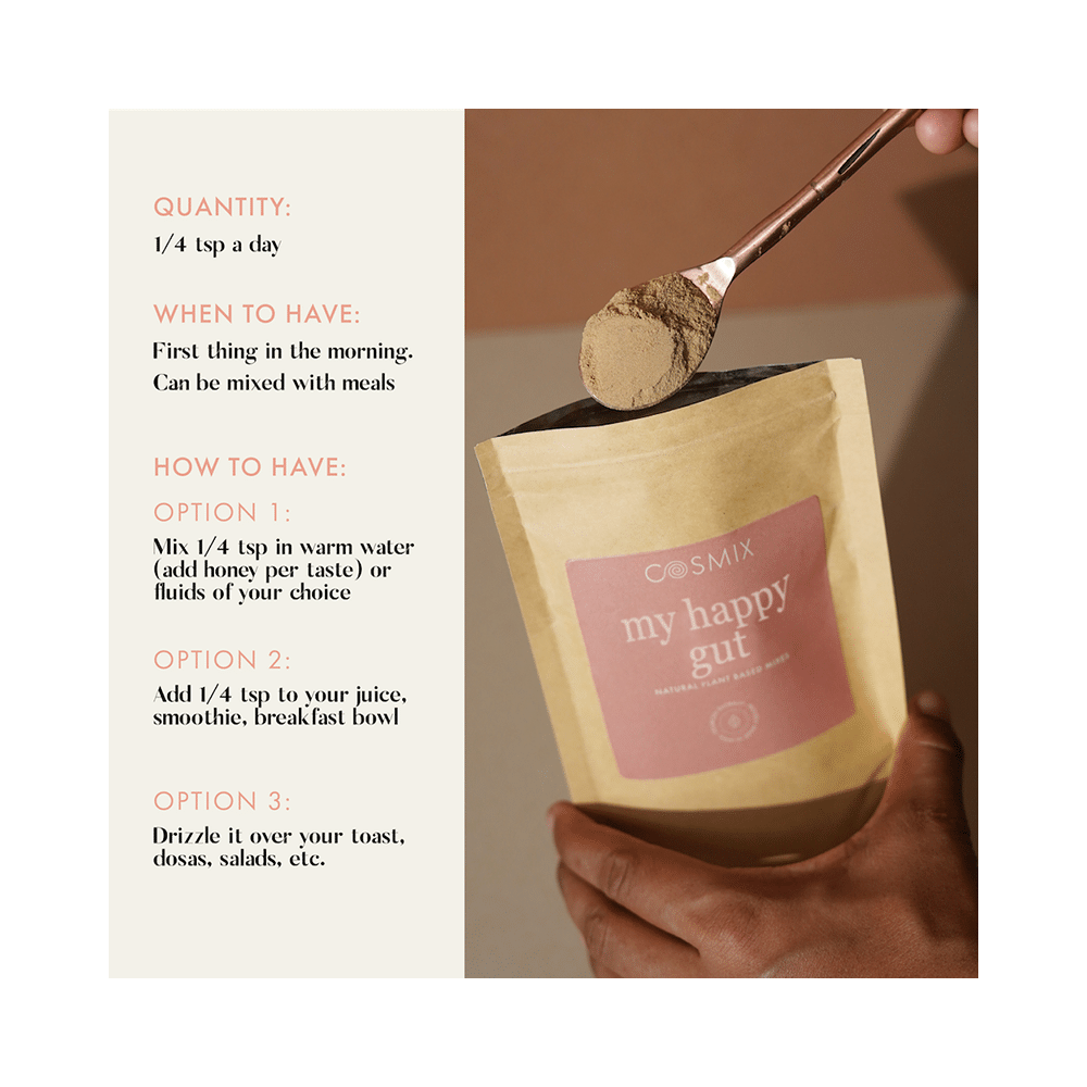 Cosmix My Happy Gut Powder (60gm Each) - Image 5