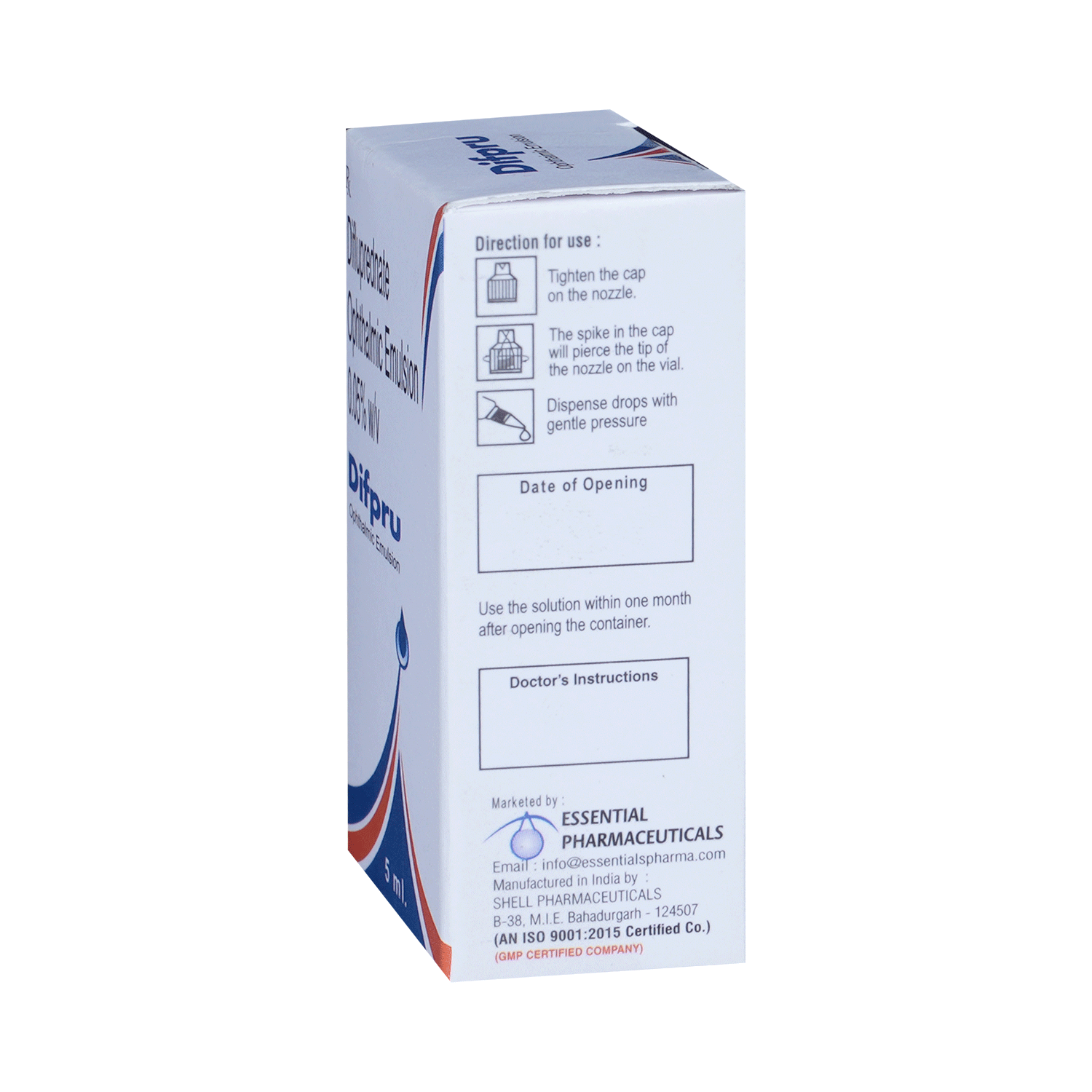 Difpru  Ophthalmic Emulsion - Image 4