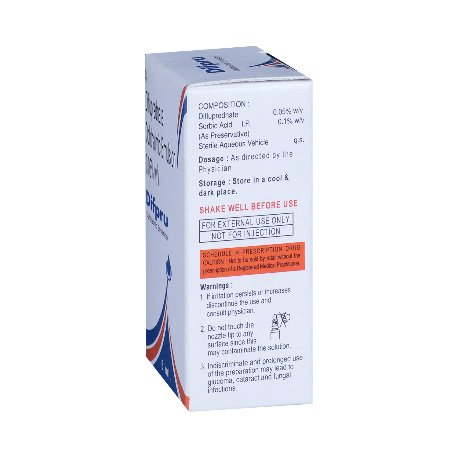 Difpru  Ophthalmic Emulsion - Image 3